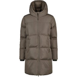 ESKADRON Parka Quilt – szarobrązowa