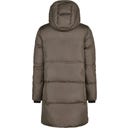 ESKADRON Parka Quilt – szarobrązowa