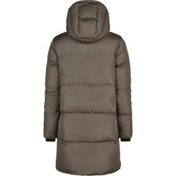 ESKADRON Parka Quilt – szarobrązowa