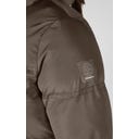 ESKADRON Parka Quilt – szarobrązowa