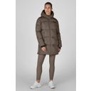 ESKADRON Parka Quilt – szarobrązowa