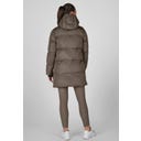 ESKADRON Parka Quilt – szarobrązowa