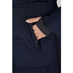 ESKADRON Parka Quilt – niebieska