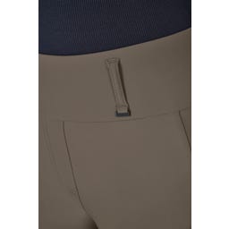 Legginsy jeździeckie Cosy FG – szarobrązowe