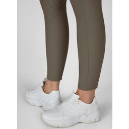 Legginsy jeździeckie Cosy FG – szarobrązowe
