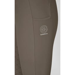 Legginsy jeździeckie Cosy FG – szarobrązowe