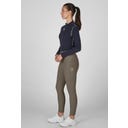 Legginsy jeździeckie Cosy FG – szarobrązowe