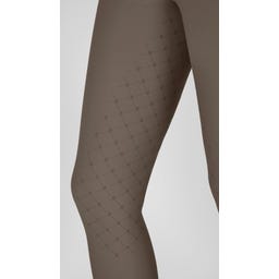 Legginsy jeździeckie Cosy FG – szarobrązowe