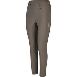 Legginsy jeździeckie Cosy FG – szarobrązowe