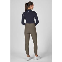 Legginsy jeździeckie Cosy FG – szarobrązowe