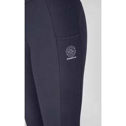 Legginsy jeździeckie Cosy FG – niebieskie