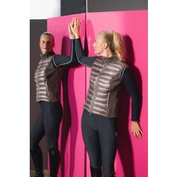 Legginsy jeździeckie Cosy FG – niebieskie