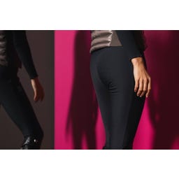 Legginsy jeździeckie Cosy FG – niebieskie