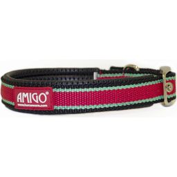 Horseware Ireland Amigo Dog Collar, red/white