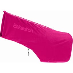 ESKADRON Fleece Col met Rits - Lipstick