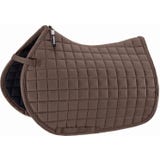 ESKADRON Tapis de Selle en Coton, Gris-Marron