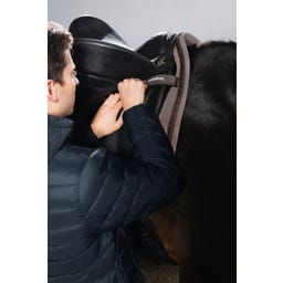 ESKADRON Zadeldek Silk Jewel - Grijsbruin - DL