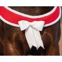 QHP Brustriemen Weihnachten, Rot
