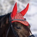 Ohrenhaube Weihnachten Print, Jolly Stripe, FULL