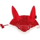 QHP Ohrenhaube Weihnachten Hobby Horse, Rot