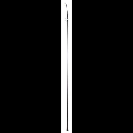 Dresurna šiba iz najlona s FLECK-ročajem 110 cm - Črna