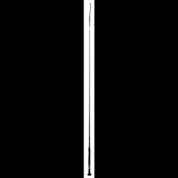 Dressuurzweep CARBON COMPOSITE Ultra Licht - 110 cm - Zwart