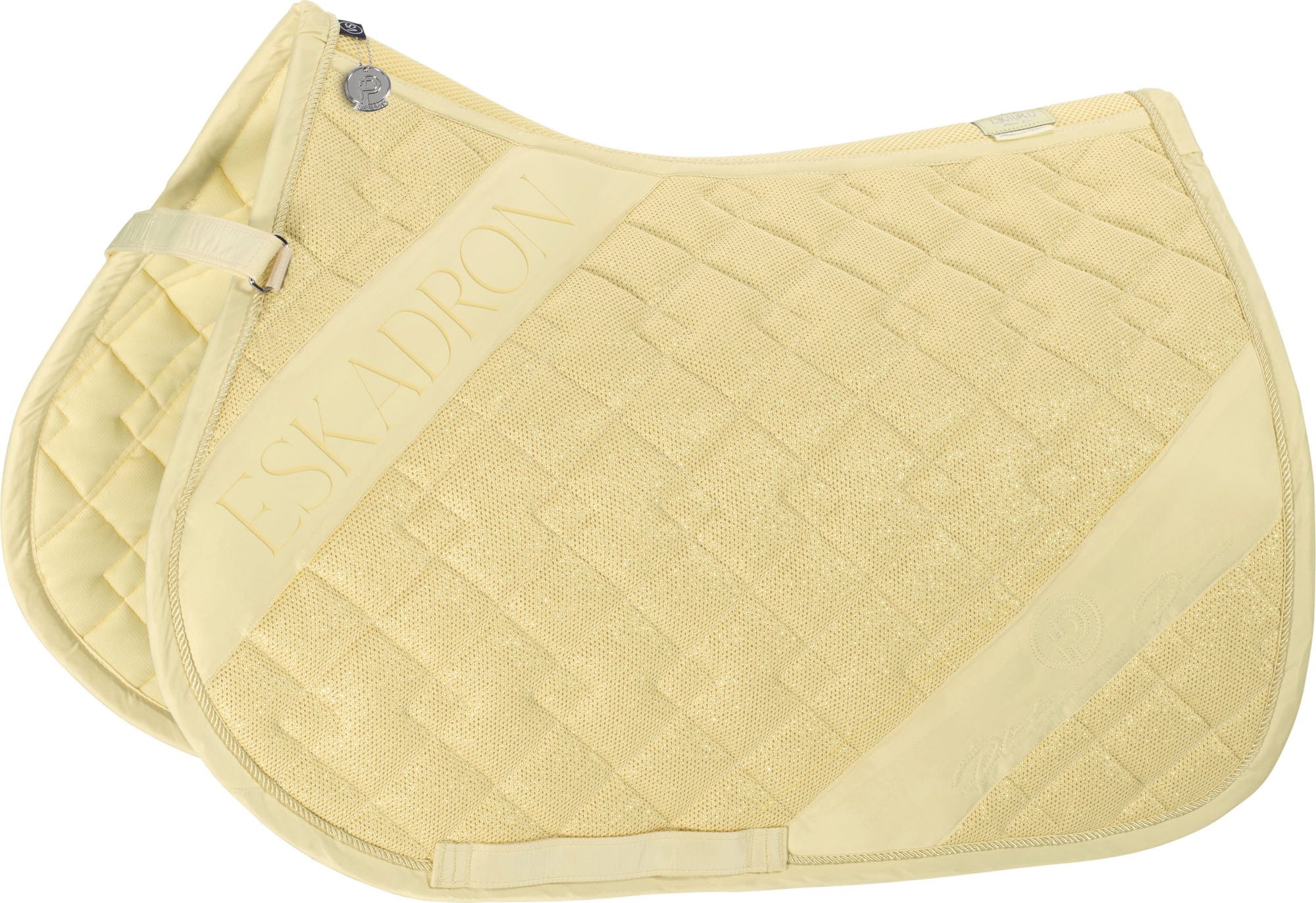 Coussin De Selle De Dressage Eskadron + Capuche Anti-mouches - Lot Complet Occasion