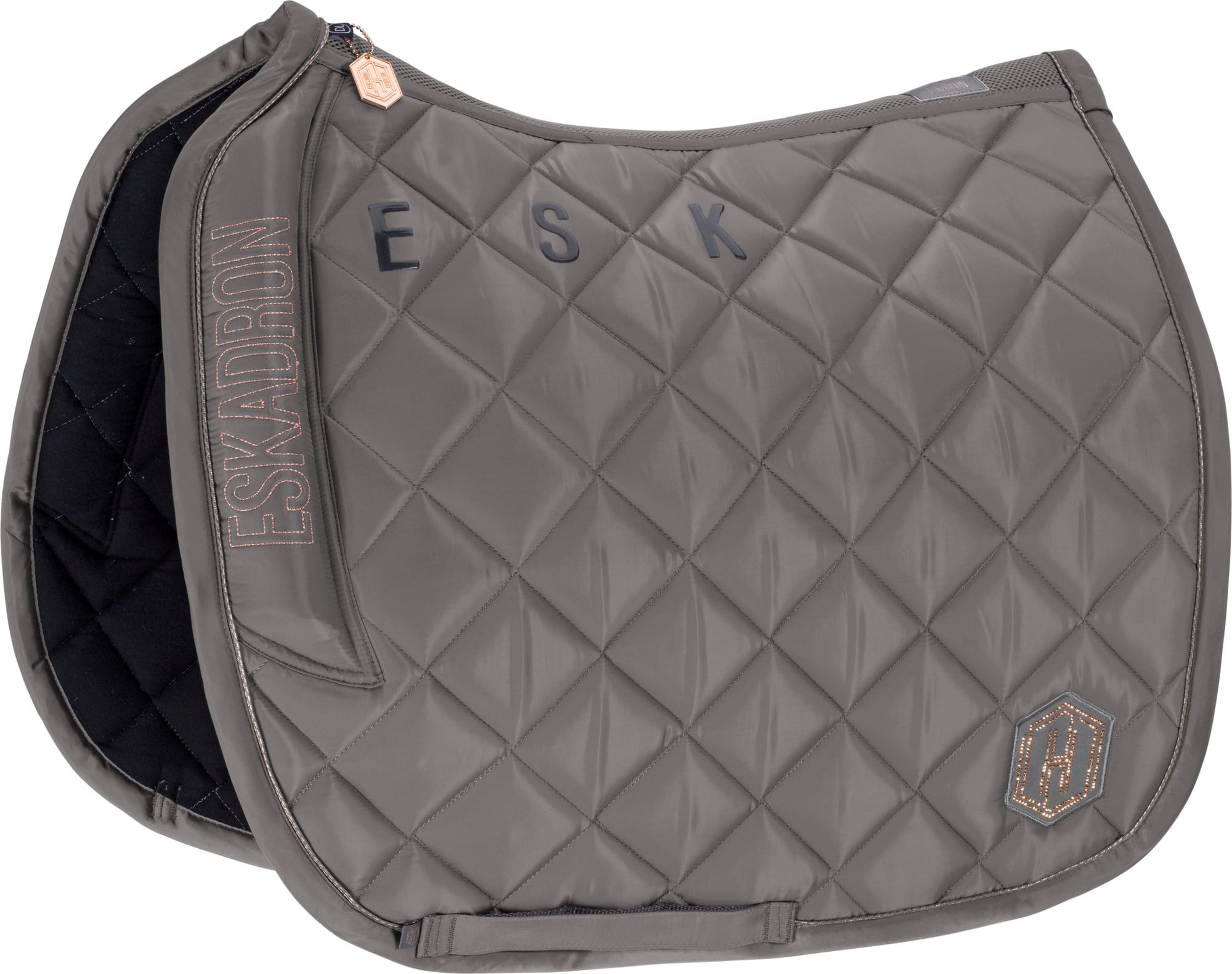 Tapis De Selle Dressage Eskadron S/H - Large - Gris - Occasion
