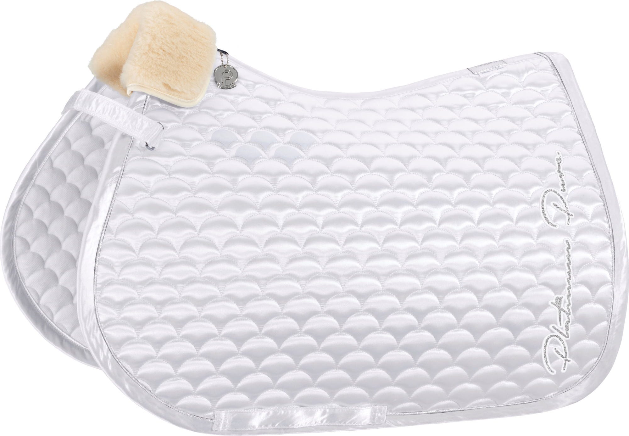 Tapis De Selle Caldene Competition Croc Satin - Neuf Avec étiquette