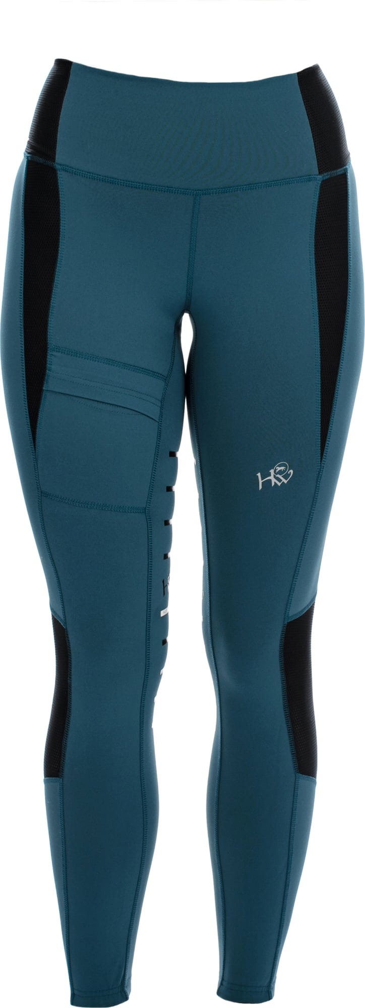 Horseware Ireland HW Tech Riding Tights, Petrol Blue EquusVitalis