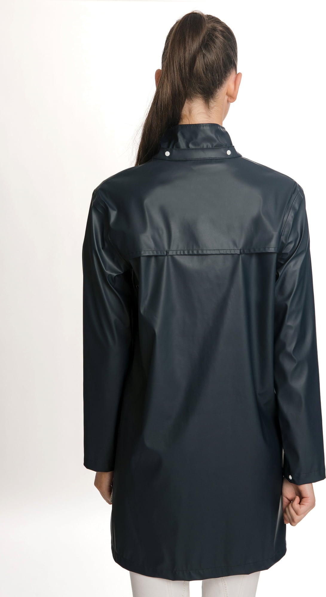 Horseware Ireland Linny Lang Rain Jacket "French Navy" EquusVitalis