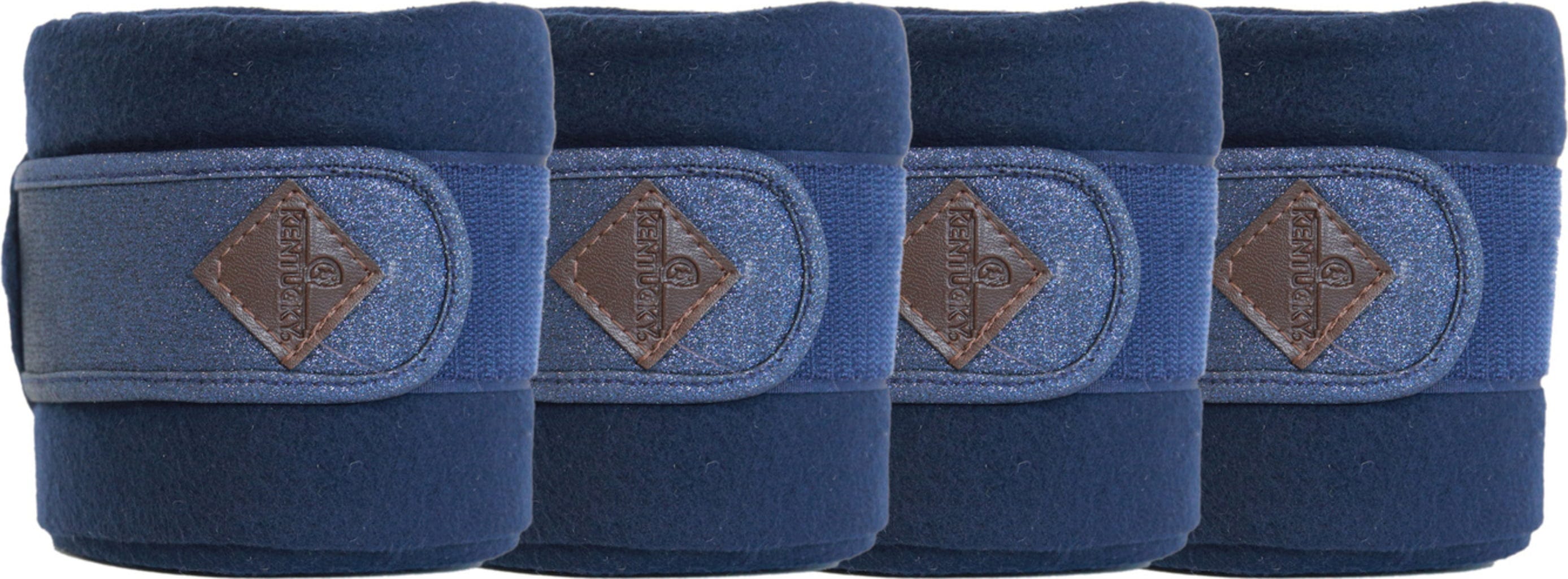 Polo Bandagen Für Pferde - Fleece Bandagen 4er Set Marine