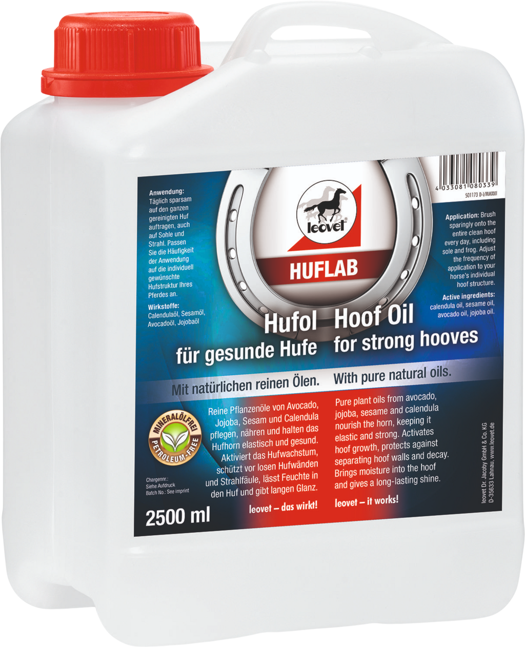 Onguent Naturel LEOVET Huf Lab Avec Pinceau - DLS EQUITATION