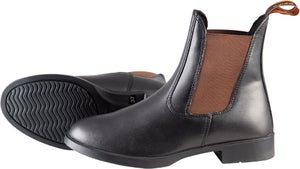 Bottines D'équitation ELT Secura - Cuir Croûte De Buffle, Embout Acier Sécurité, Semelle Antidérapante, Unisexe