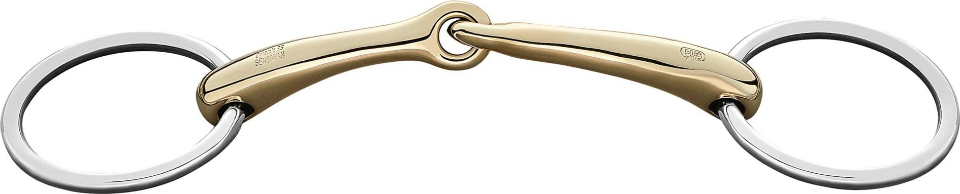 Sprenger Dynamic RS Eggbutt Bit - 16mm Single Jointed Horse Bit With Sensogan