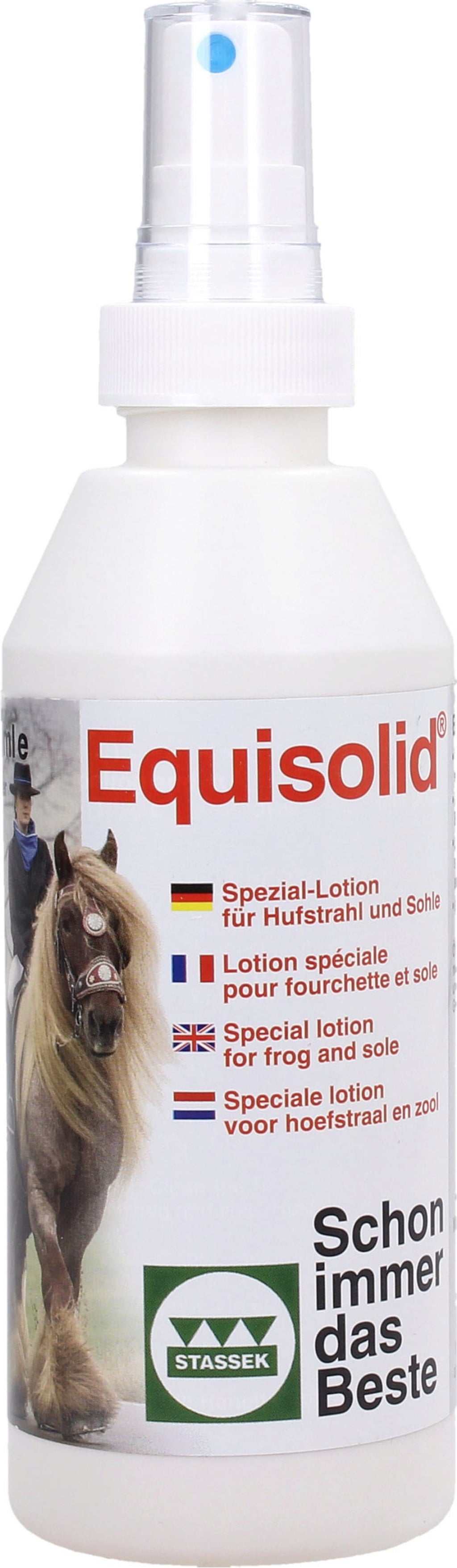 Equisolid Lozione Speciale Per Zoccoli Cavallo – 250 Ml, Effetto Solidificante